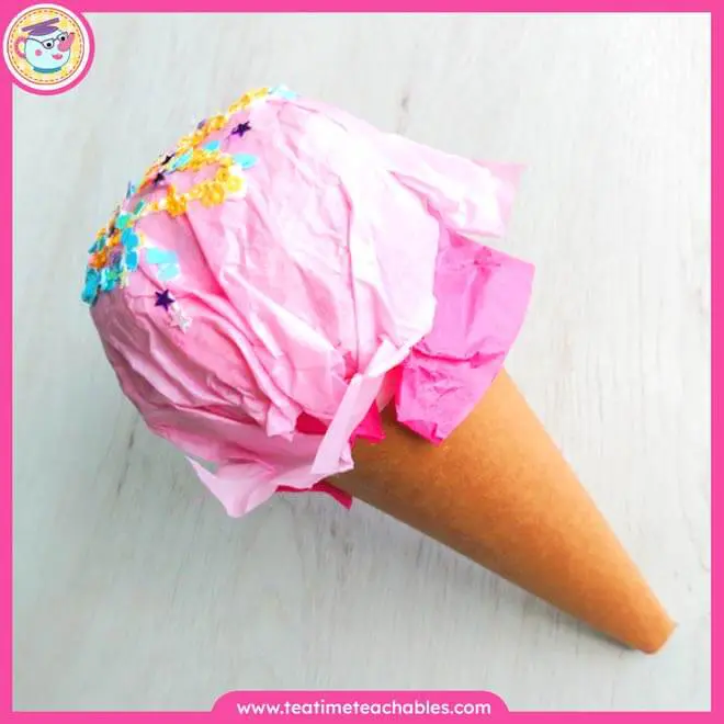 Play Food – Ice Cream Cone Craft
