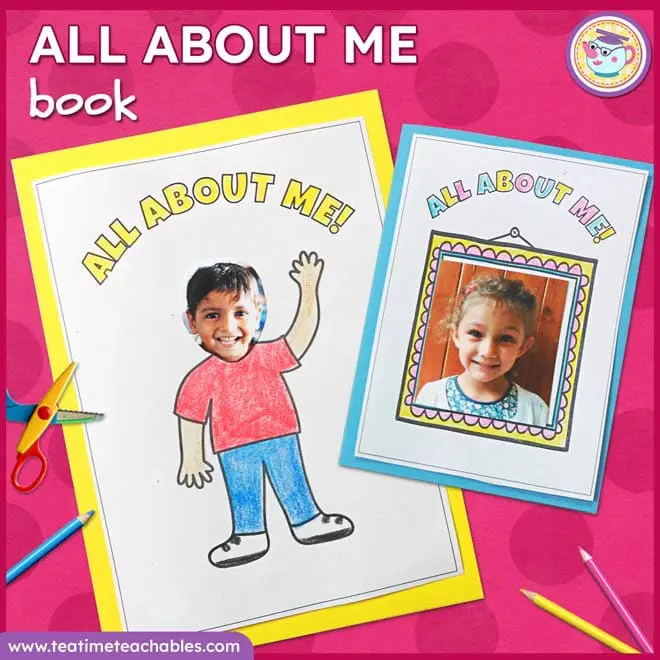All About Me Printable Book