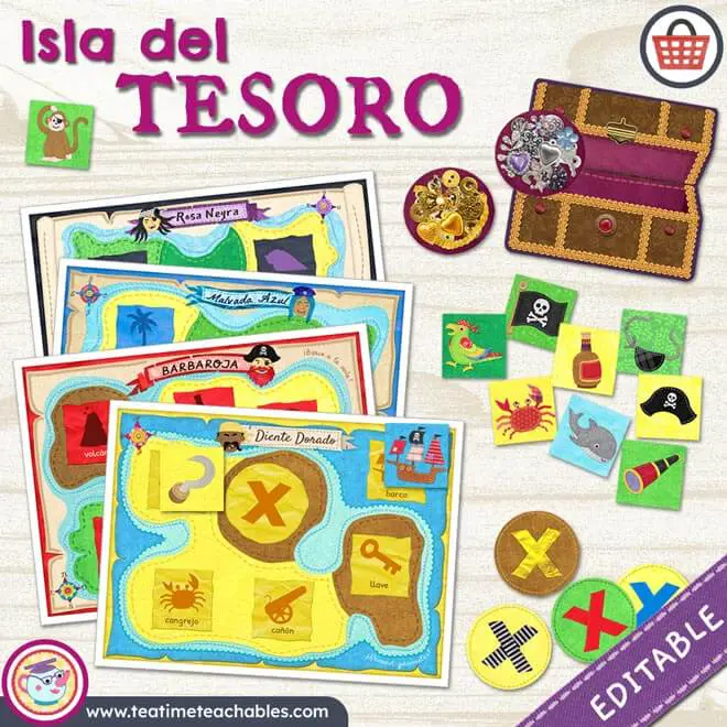 ISLA del TESORO – Juego de Piratas