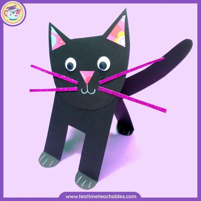 Cute Black Cat Craft