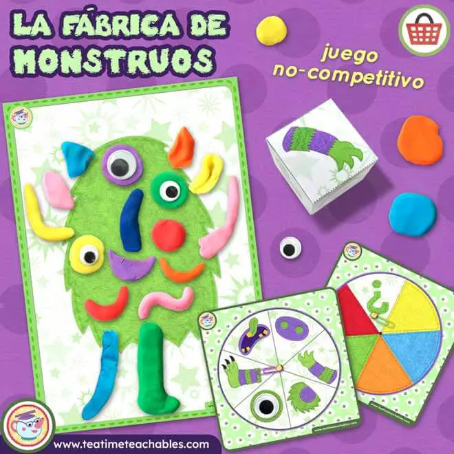 LA FÁBRICA DE MONSTRUOS – Juego no competitivo de dado y ruleta