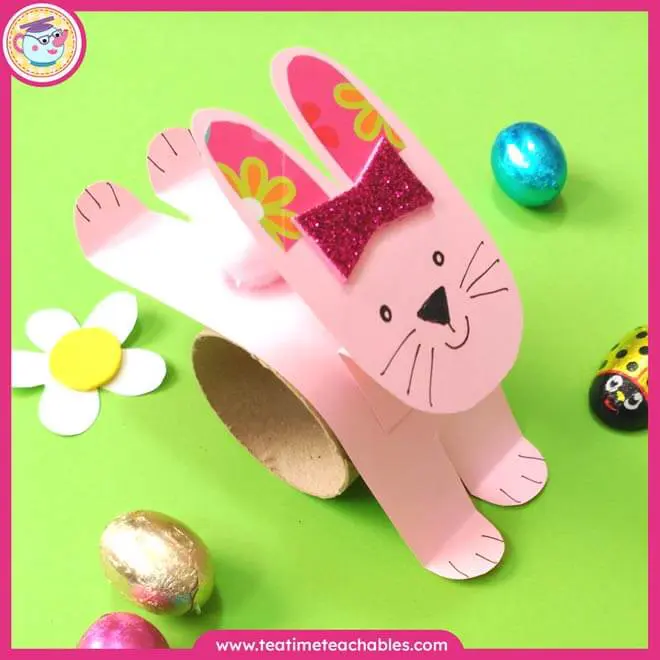 Hopping Bunny Rabbit Craft