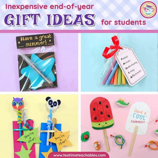 Inexpensive End of Year Gifts for Students