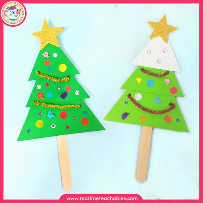 Easy Christmas Tree Craft