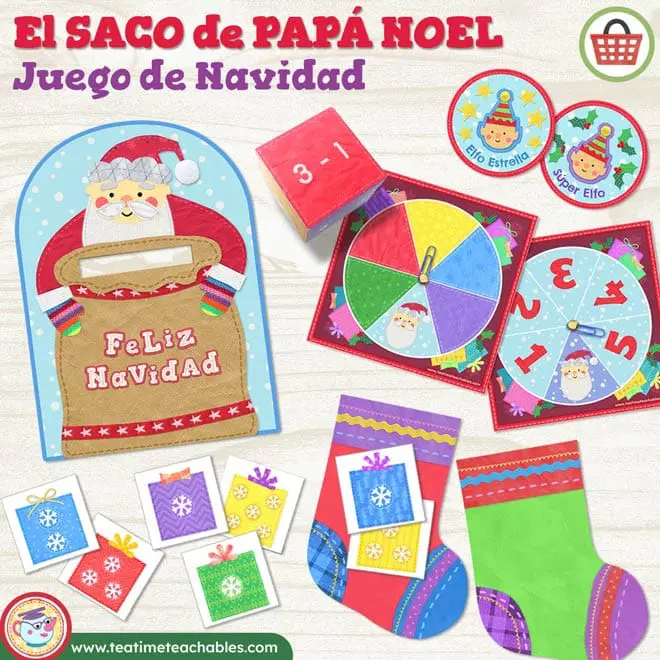 El Saco de Papá Noel – Juego de Navidad