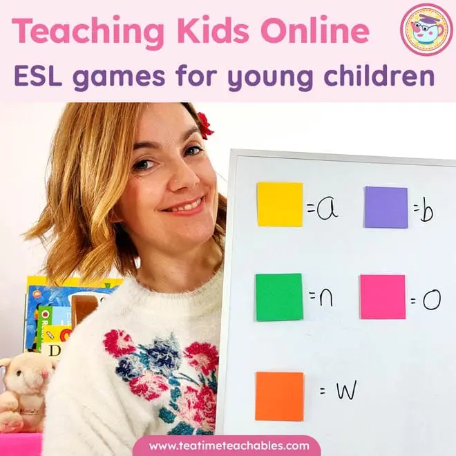 Teaching Kids Online – ESL Games and Activities for Virtual Classes with Young Children