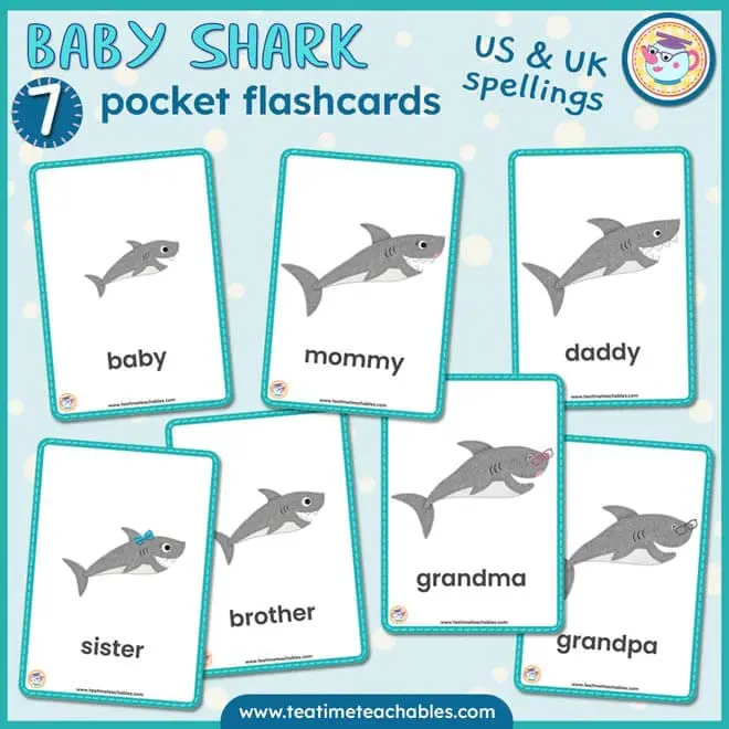 BABY SHARK Flashcards