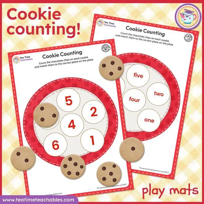 Cookie Counting Play Mat