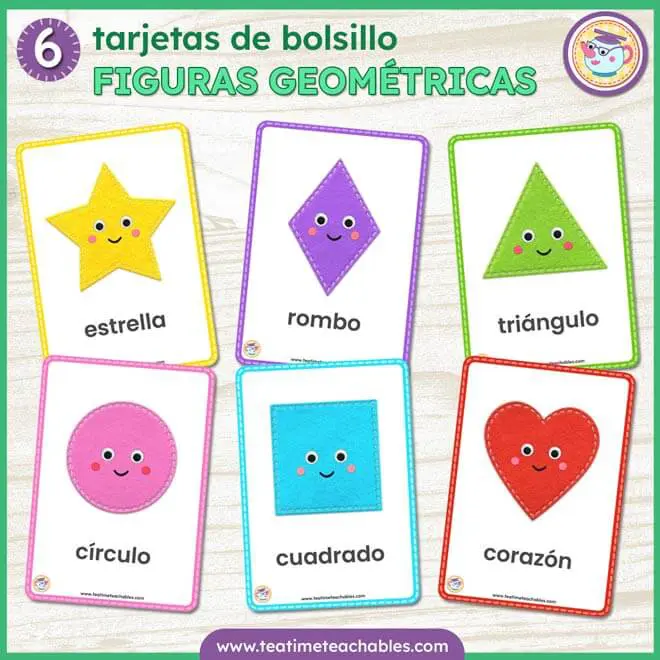 Formas y Figuras – Tarjetas Didácticas