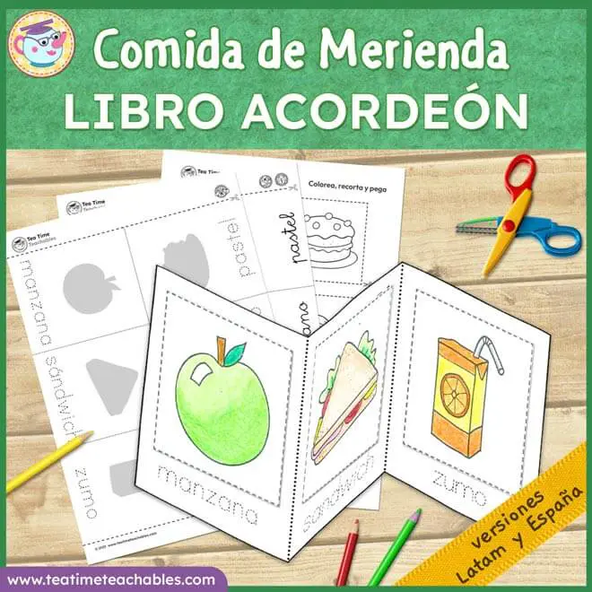 Libro Acordeón de Merienda y Picnic