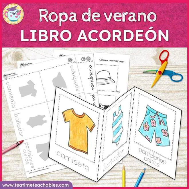 Ropa de Verano – Libro Acordeón
