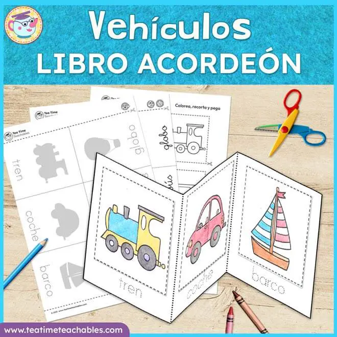 Mini Libro de los Vehículos