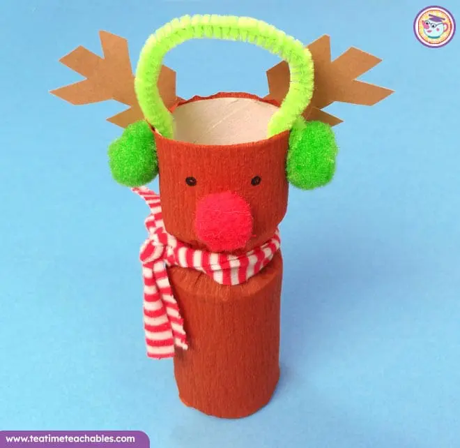 Rudolph tree ornament craft