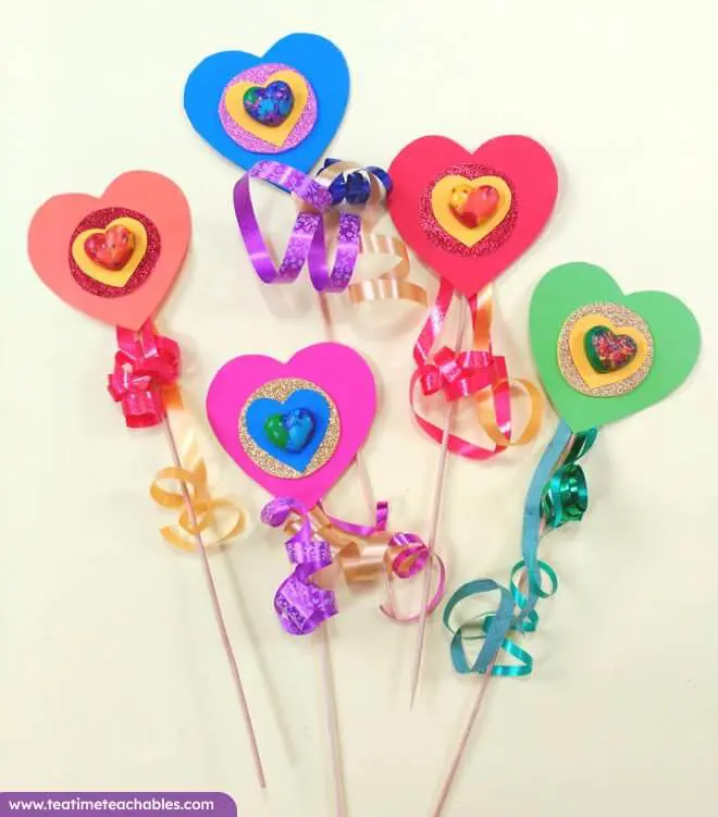 Melted Crayon Hearts – End of Year Gifts or Party Favors for Kids