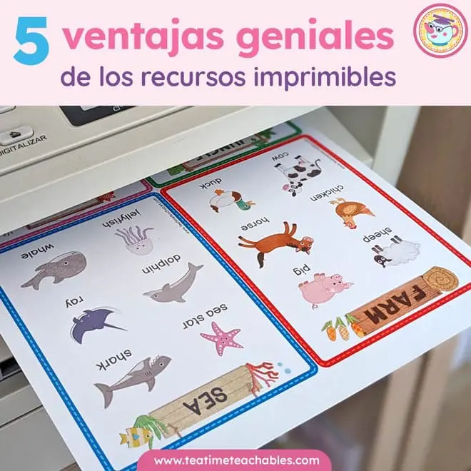 5 ventajas de los juegos imprimibles para niños