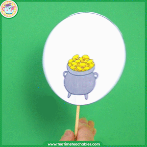 St Patrick’s Day Craft – Easy Optical Toy